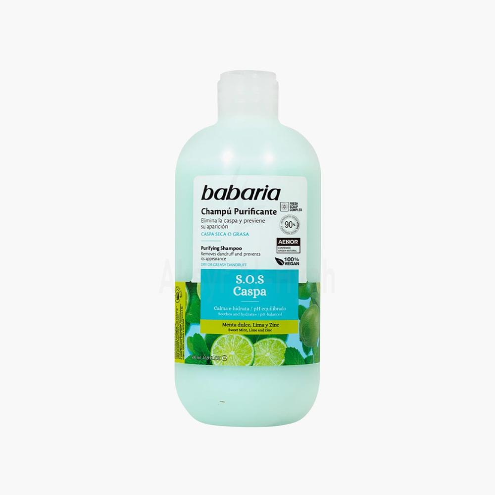 BABARIA SOS DANDRUFF PURIFYING SHAMPOO 500ML#323