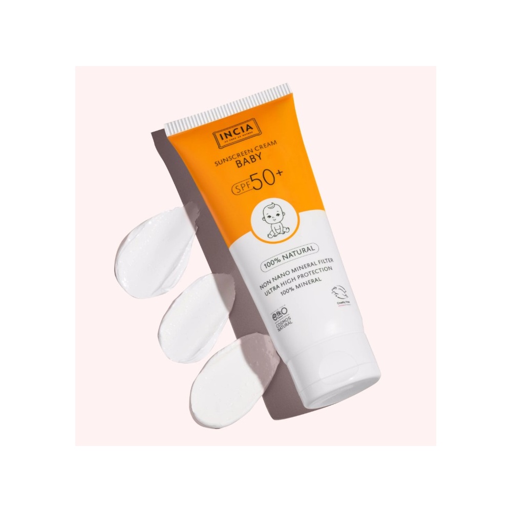 INCIA OFFER(1+1) SUNSCREEN CREAM FOR BABYSPF50 50ML