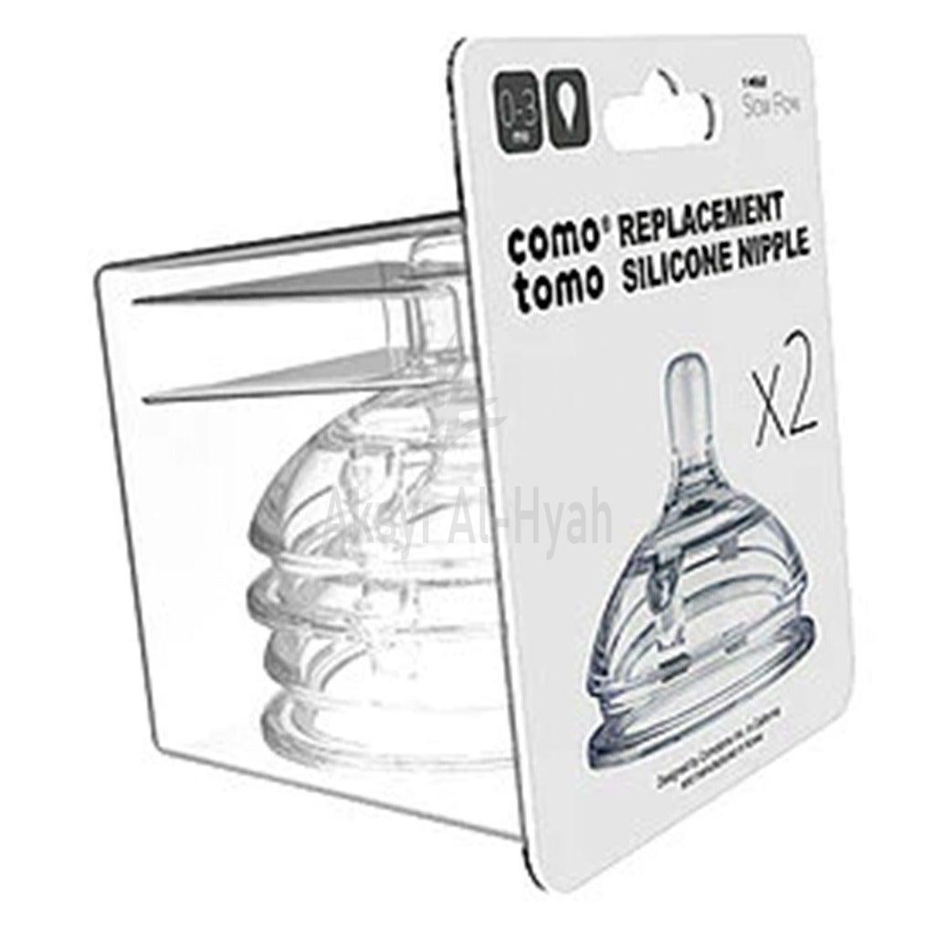 COMOTOMO SILICONE NIPPLE SLOW FLOW 2"S#21352