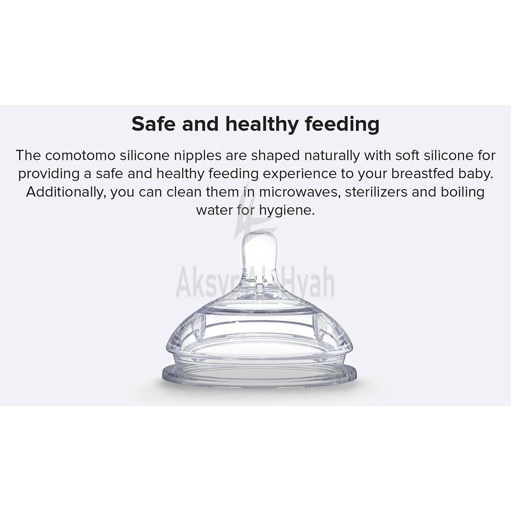 COMOTOMO SILICONE NIPPLE SLOW FLOW 2"S#21352 6