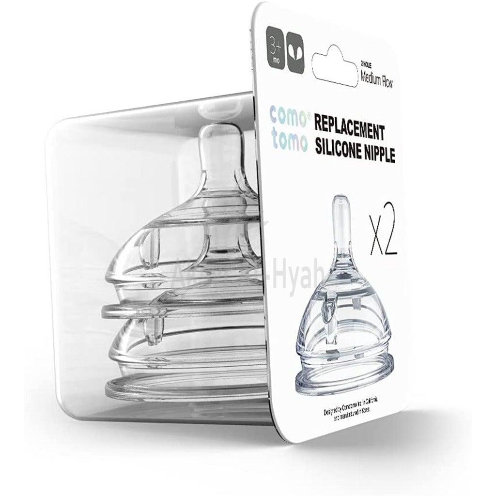 COMOTOMO SILICONE NIPPLE MEDIUM FLOW 2"S#21353 4