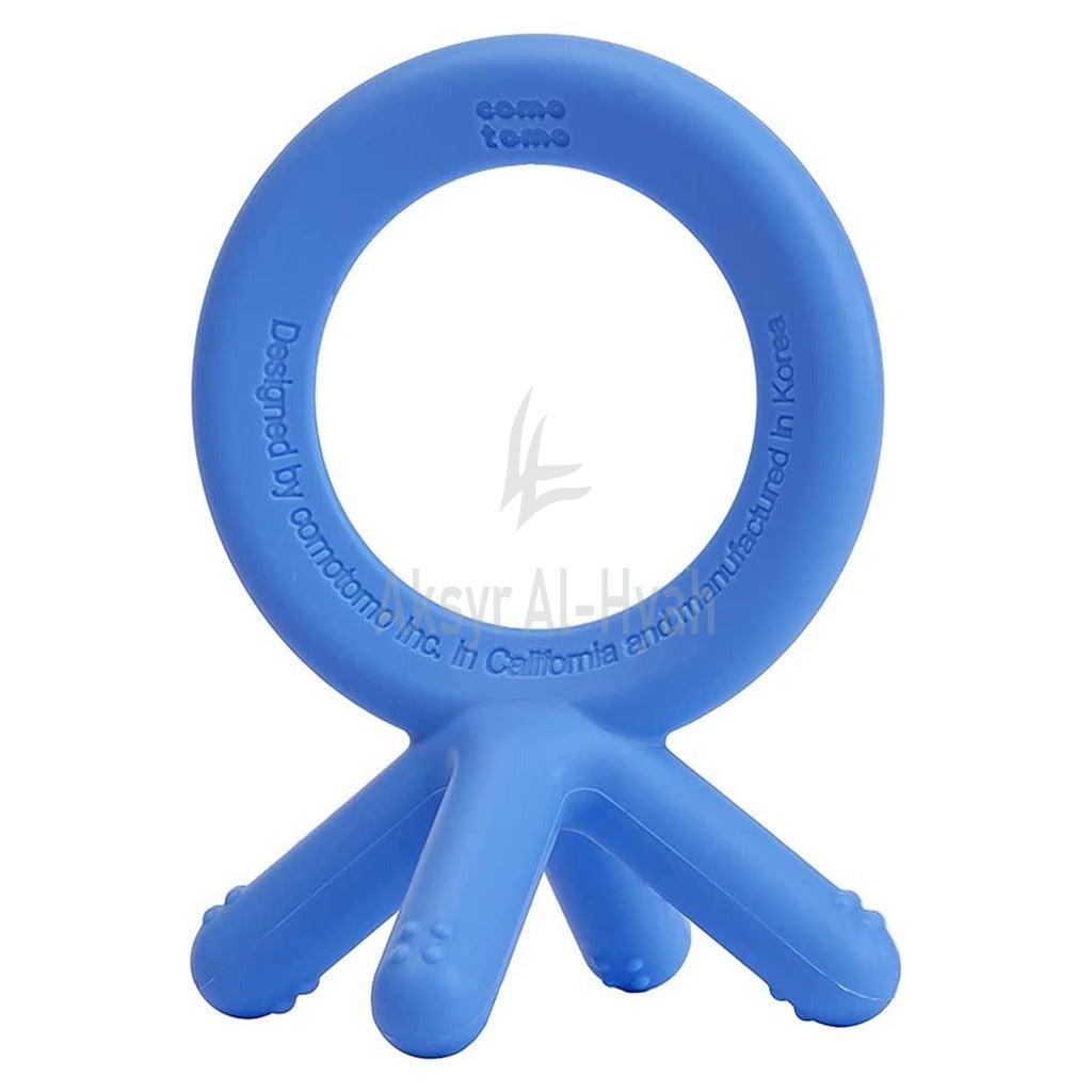 COMOTOMO SILICON TEETHER BLUE 3M+#21356