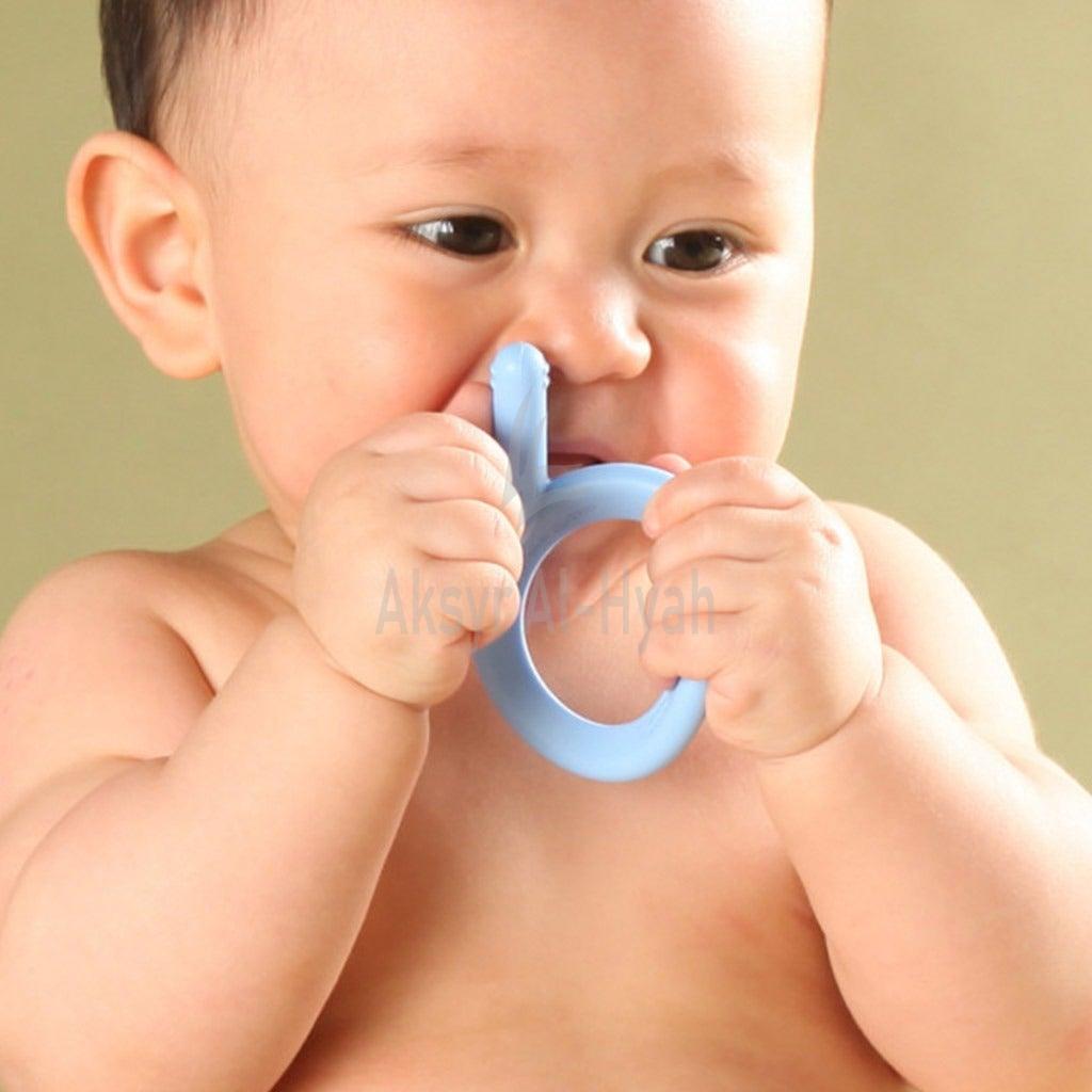 COMOTOMO SILICON TEETHER BLUE 3M+#21356 6