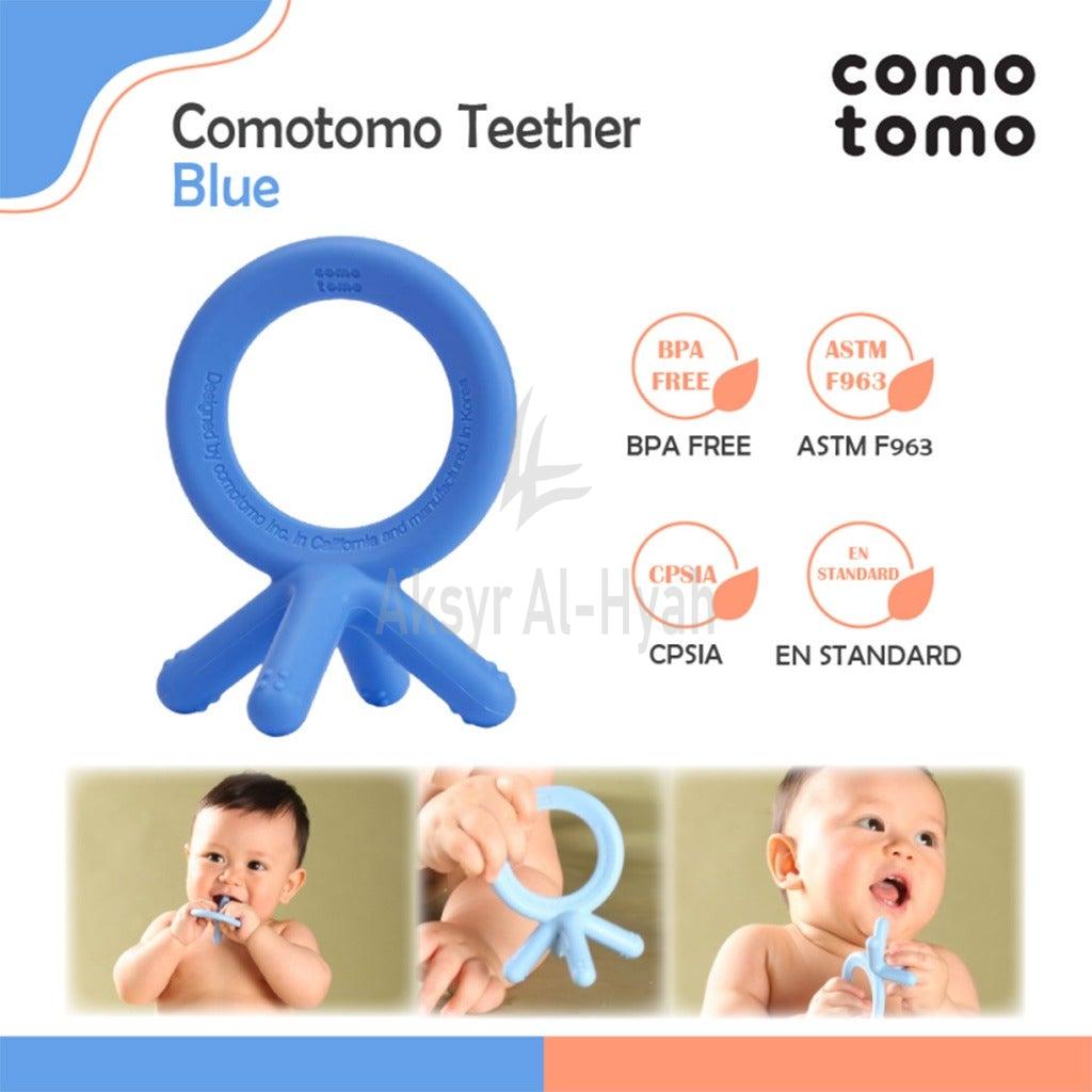 COMOTOMO SILICON TEETHER BLUE 3M+#21356 8