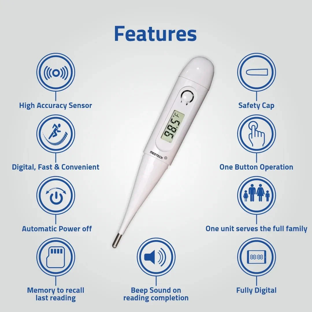 MEDTECH DIGITAL THERMOMETER TMP-02 1