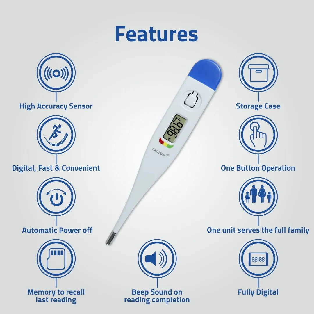 MEDTECH DIGITAL THERMOMETER TMP-05