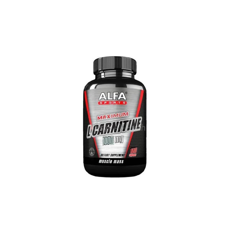 ALFA MAXIMUM L-CARNITINE 1000MG CAP 100"S %17142