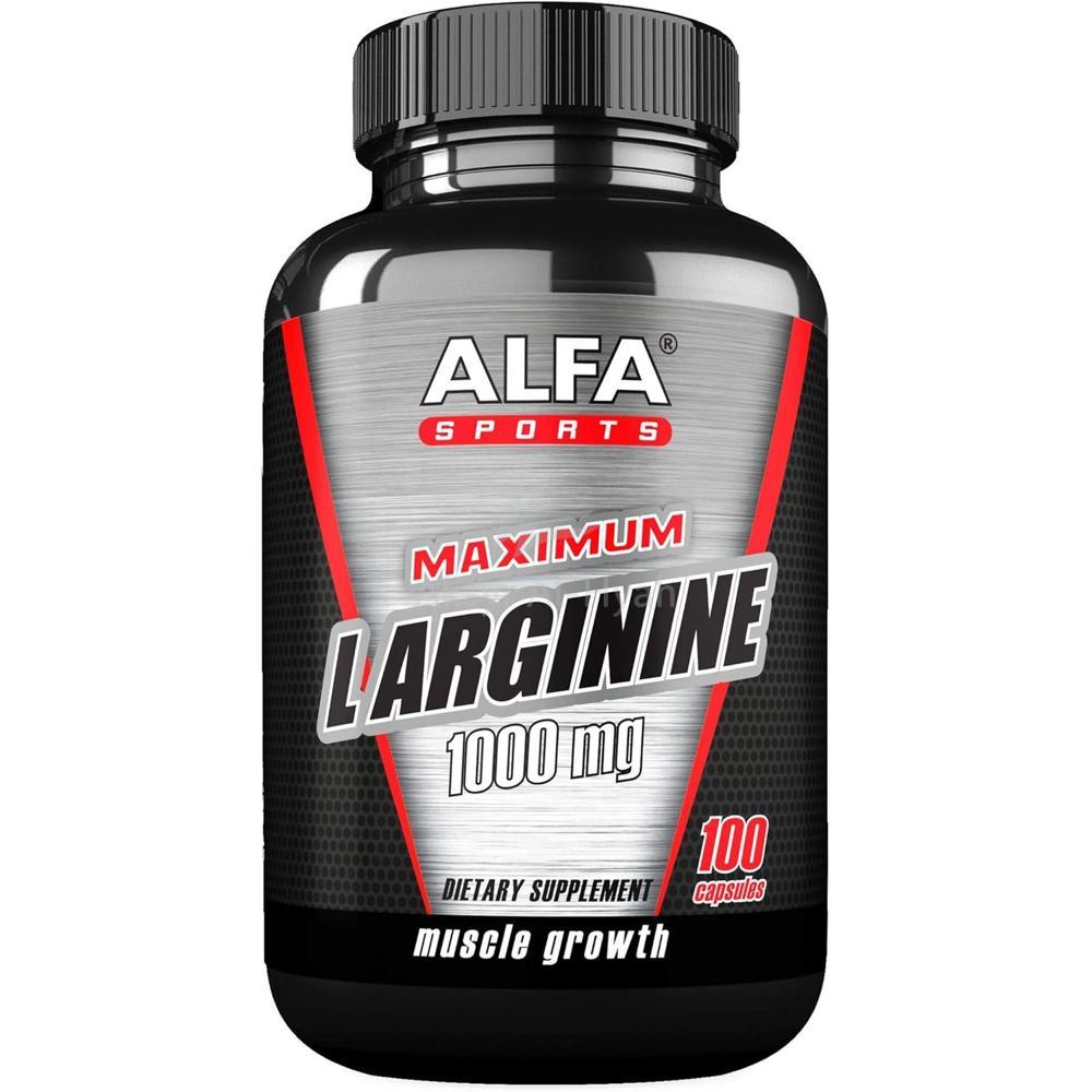 ALFA MAXIMUM L-ARGININE 1000MG CAP 100"S #17141