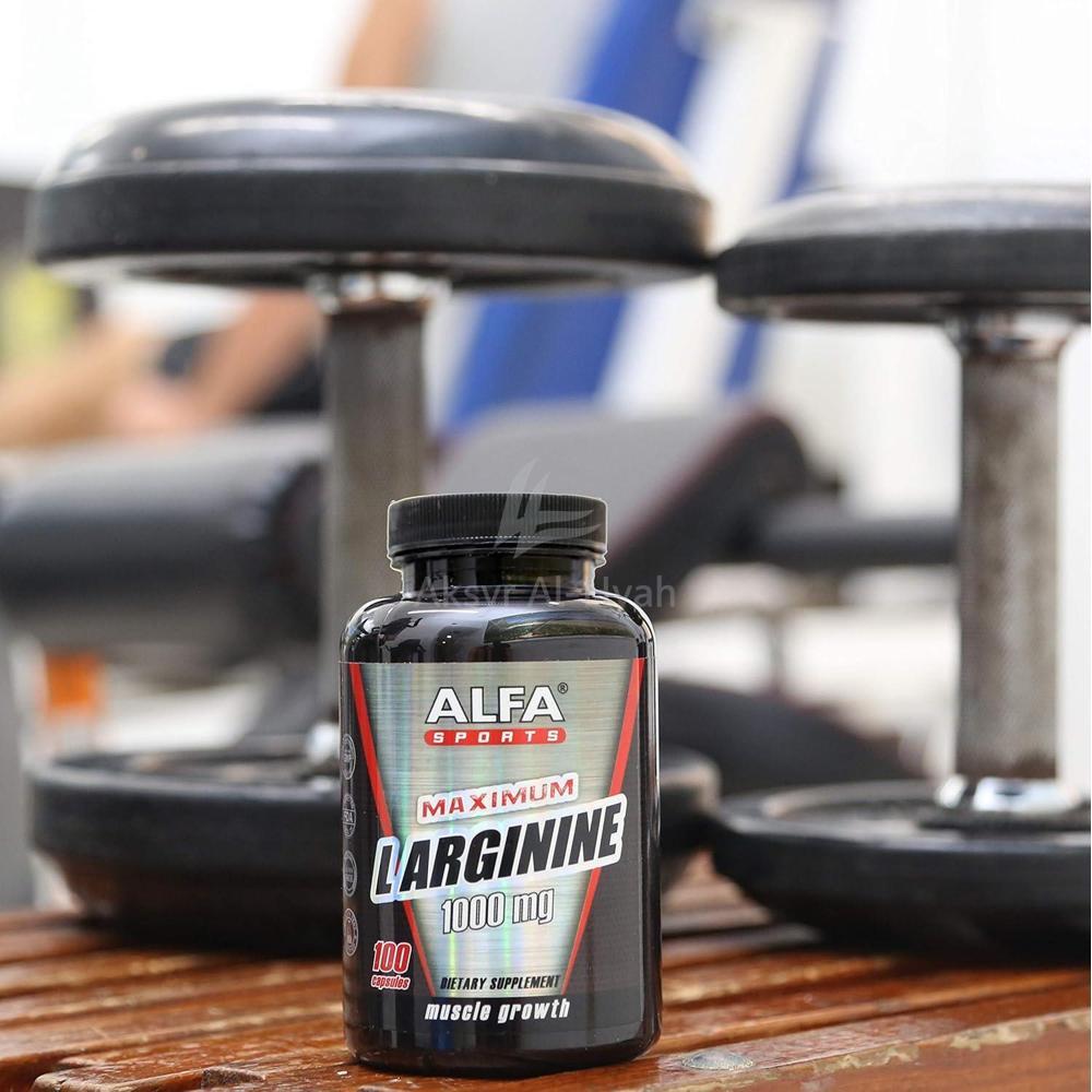 ALFA MAXIMUM L-ARGININE 1000MG CAP 100"S #17141 2