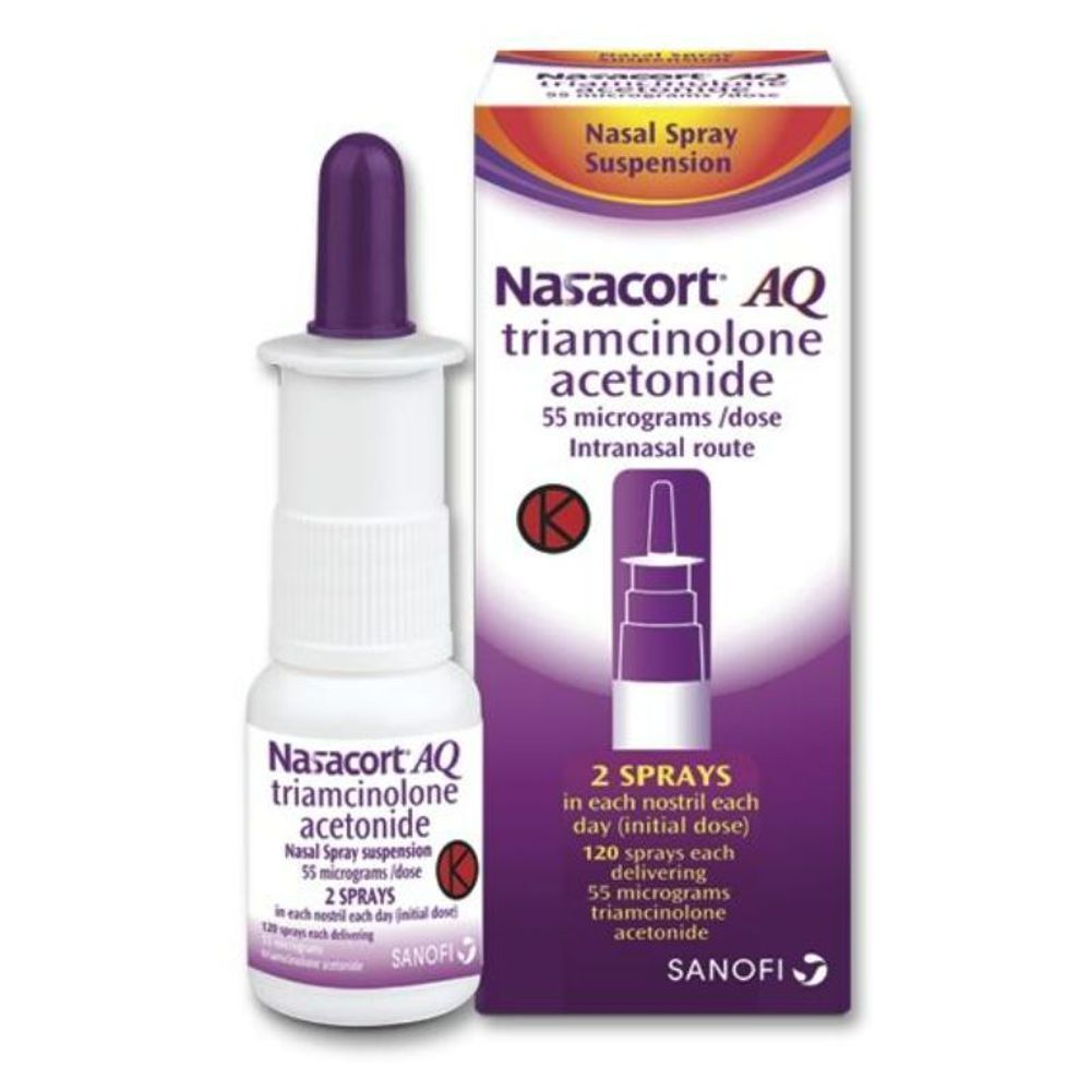 NASACORT AQ NASAL SPRAY 120 METERED DOSE