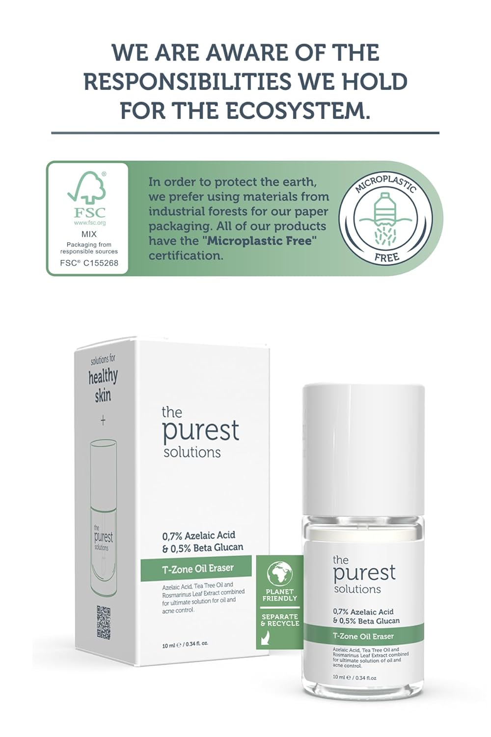 THE PUREST SOLUTION T-ZONE OIL ERASER 10ML #19469