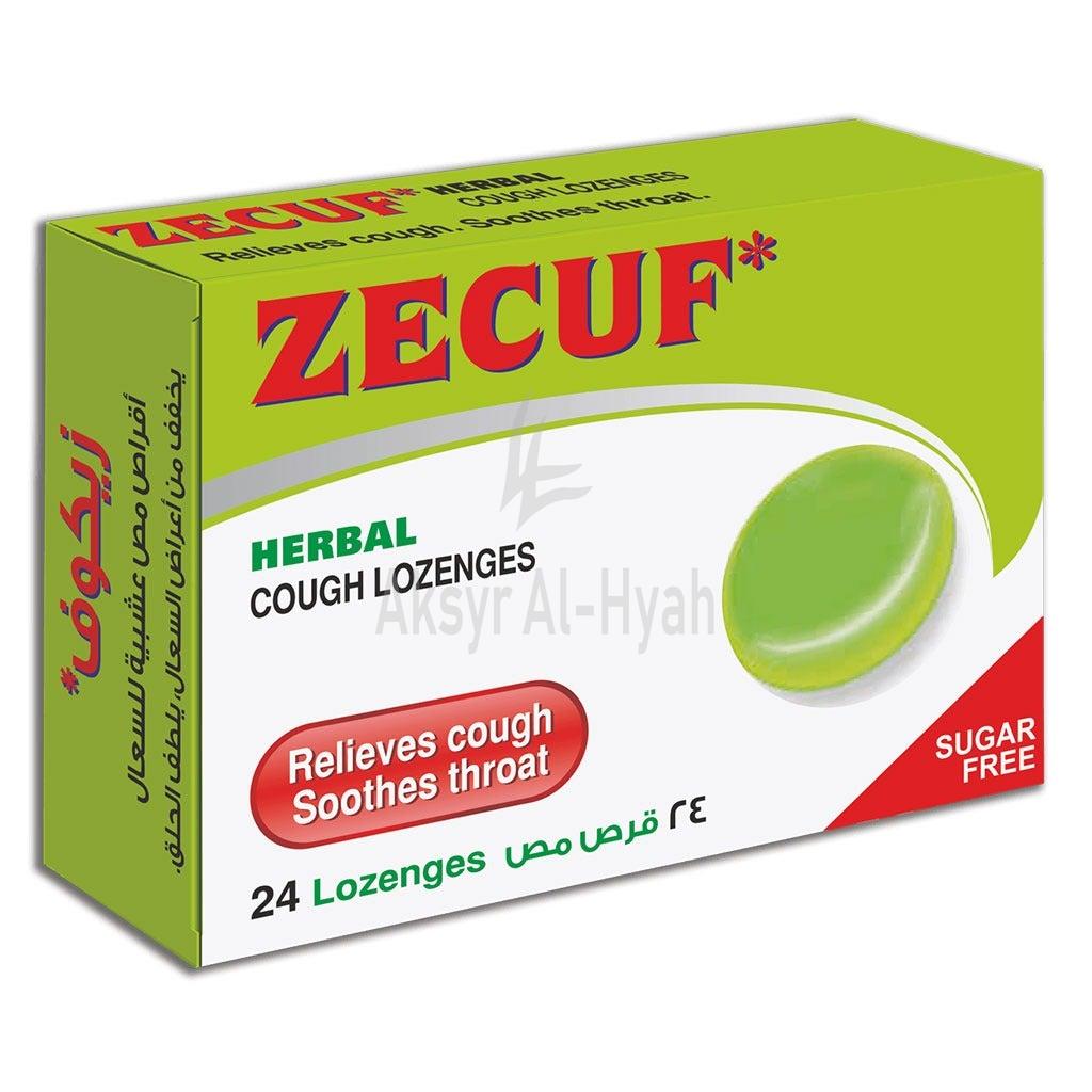 ZECUF LOZENGES SUGAR FREE 24'S
