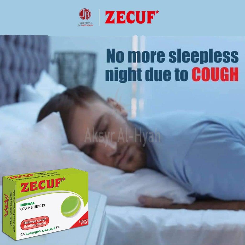 ZECUF LOZENGES SUGAR FREE 24'S