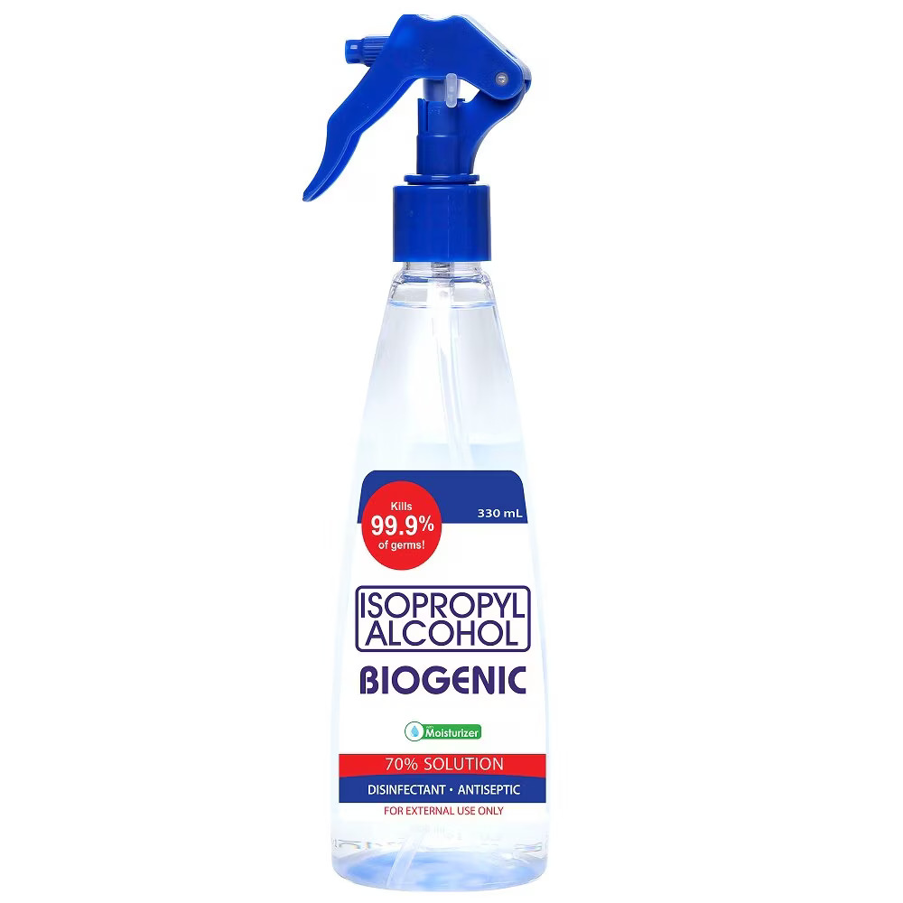 BIOGENIC ISOPROPYL ALCOHOL 70%  330ML #1004