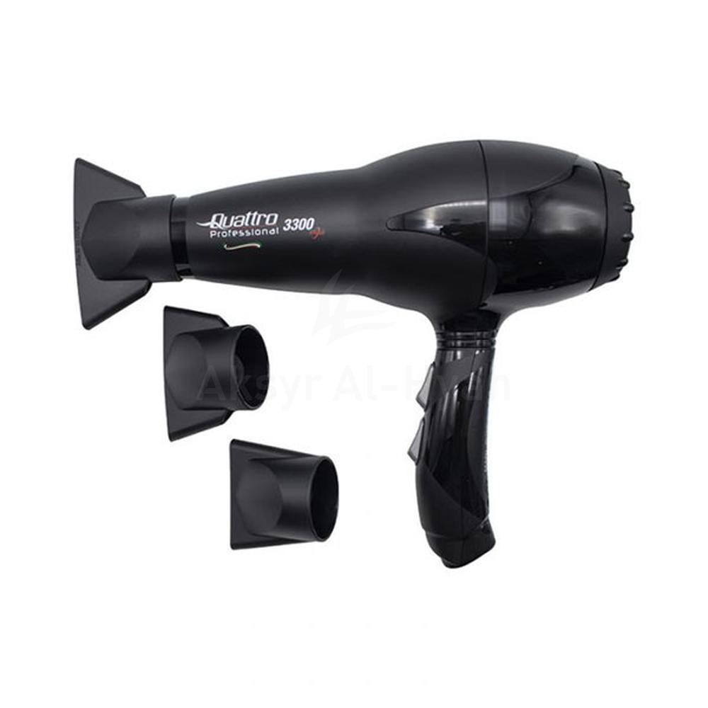QUATTRO PROFESSIONAL HAIR DRYER 3300 UK BLACK 3