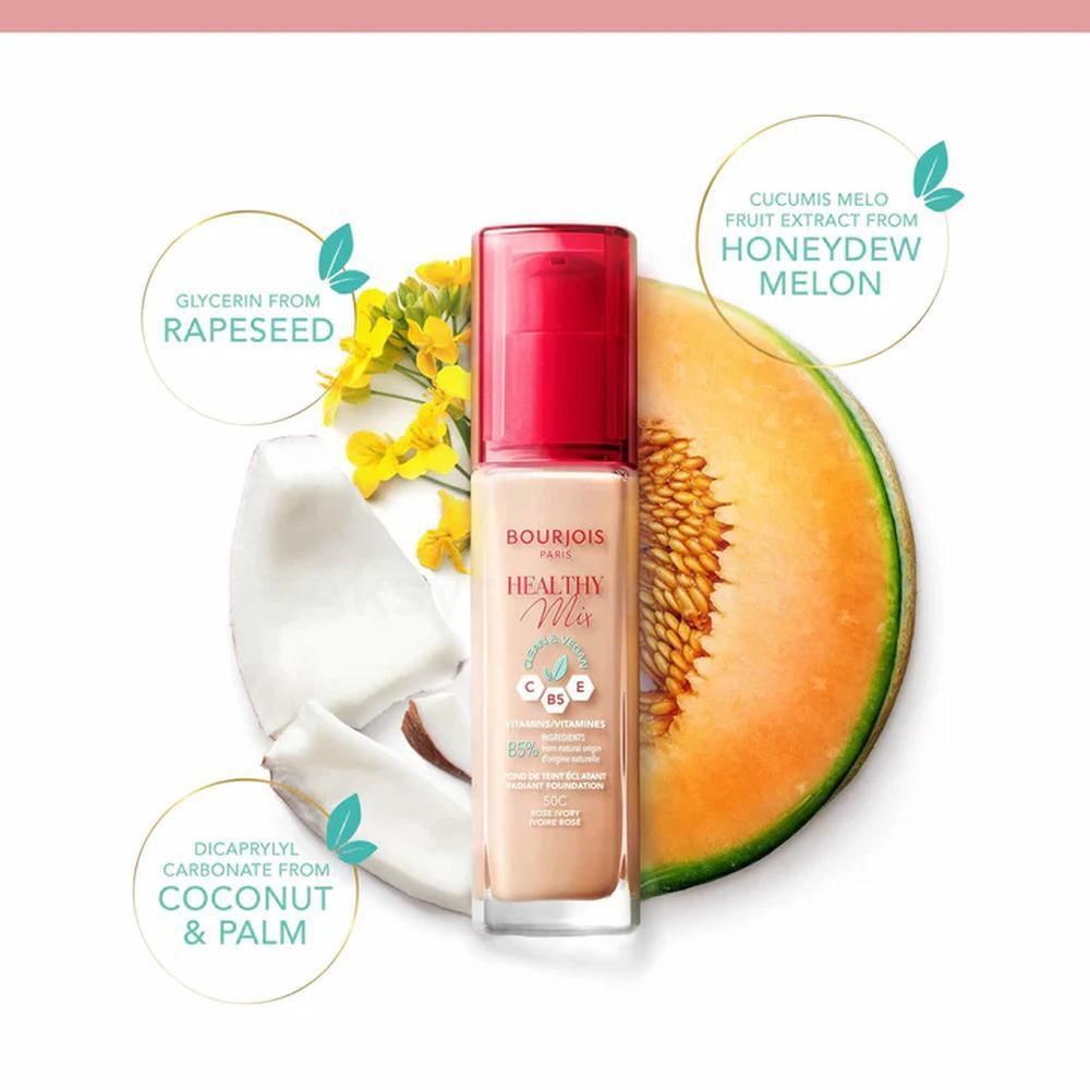 BJS HEALTHY MIX CLEAN FOUNDATION 52W VANILLA 30ML 4