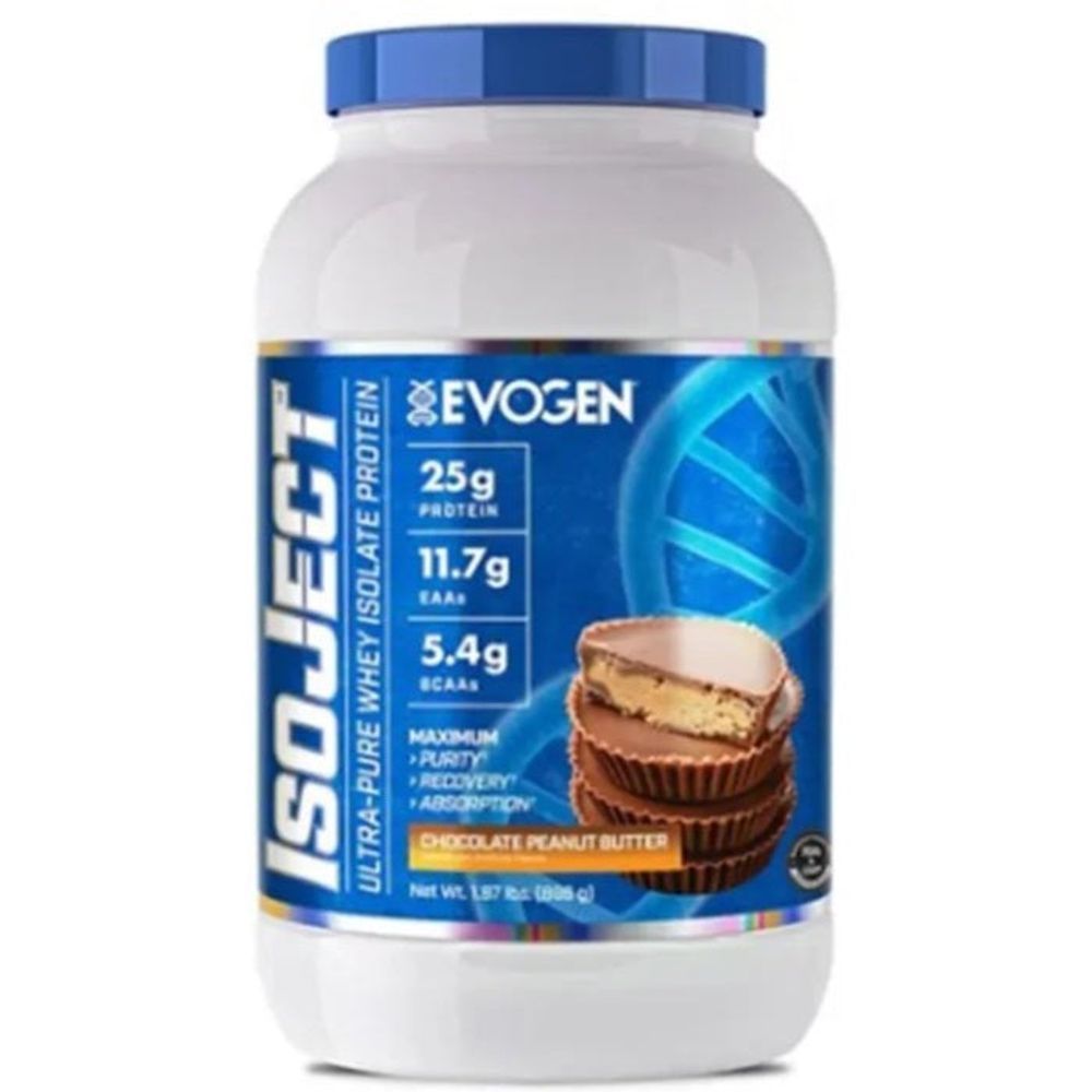 EVOGEN ISOJECT CHOCOLATE PEANUT BUTTER 896GM