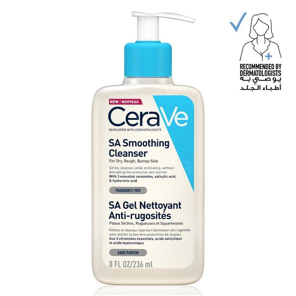 CERAVE SA SMOOTH CLEANSER DRY ROUGH 236ML#FM26352