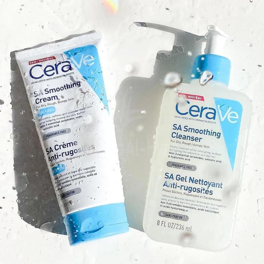CERAVE SA SMOOTH CLEANSER DRY ROUGH 236ML#FM26352 3