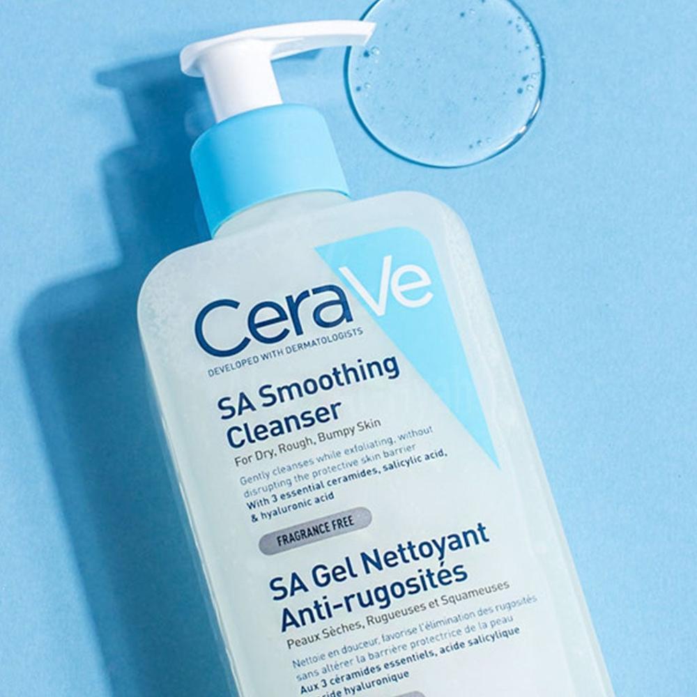 CERAVE SA SMOOTH CLEANSER DRY ROUGH 236ML#FM26352 4