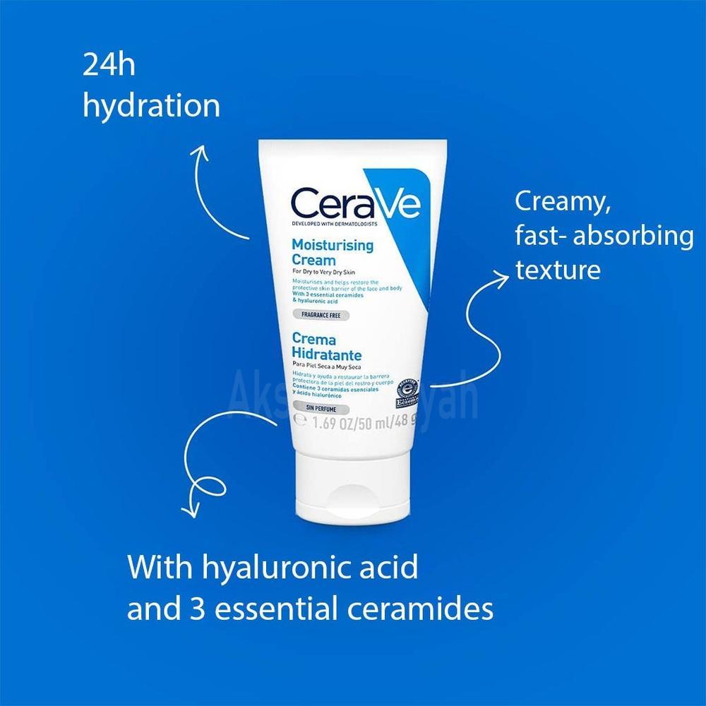 CERAVE MOISTURIZING CREAM 50L #FM26989