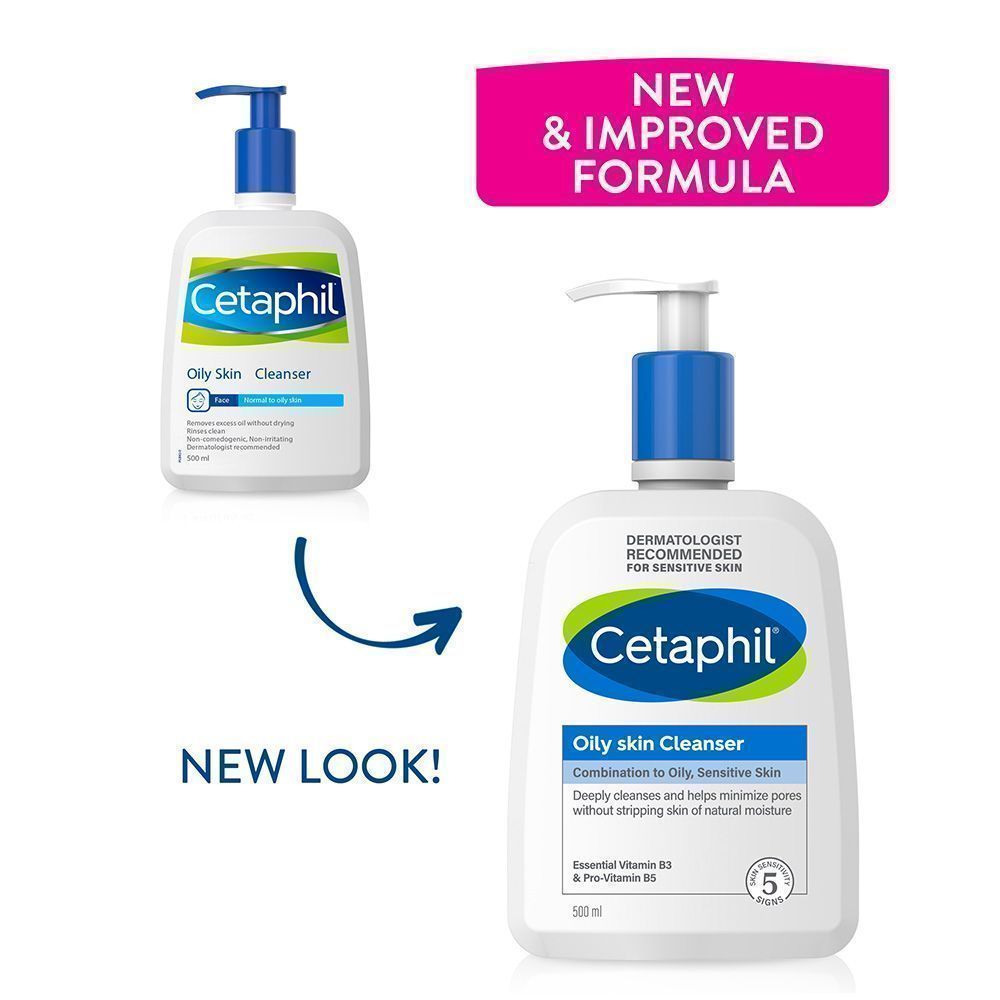 CETAPHIL OILY SKIN CLEANSER 500ML