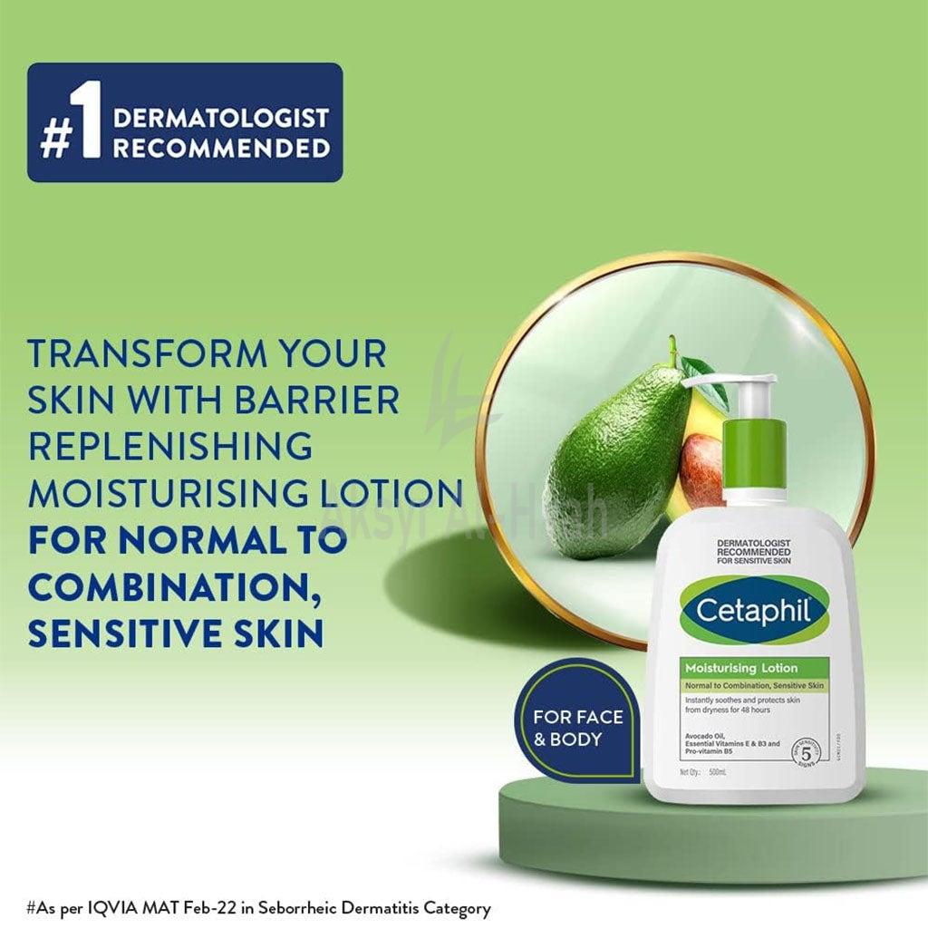 CETAPHIL MOISTURIZING LOTION W/PUMP 500ML