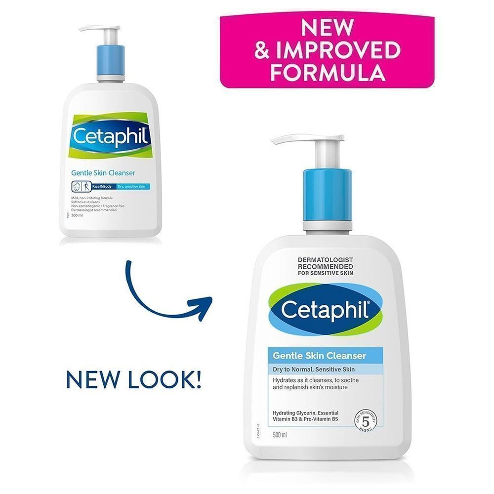 CETAPHIL GENTLE SKIN CLEANSER 500ML 4