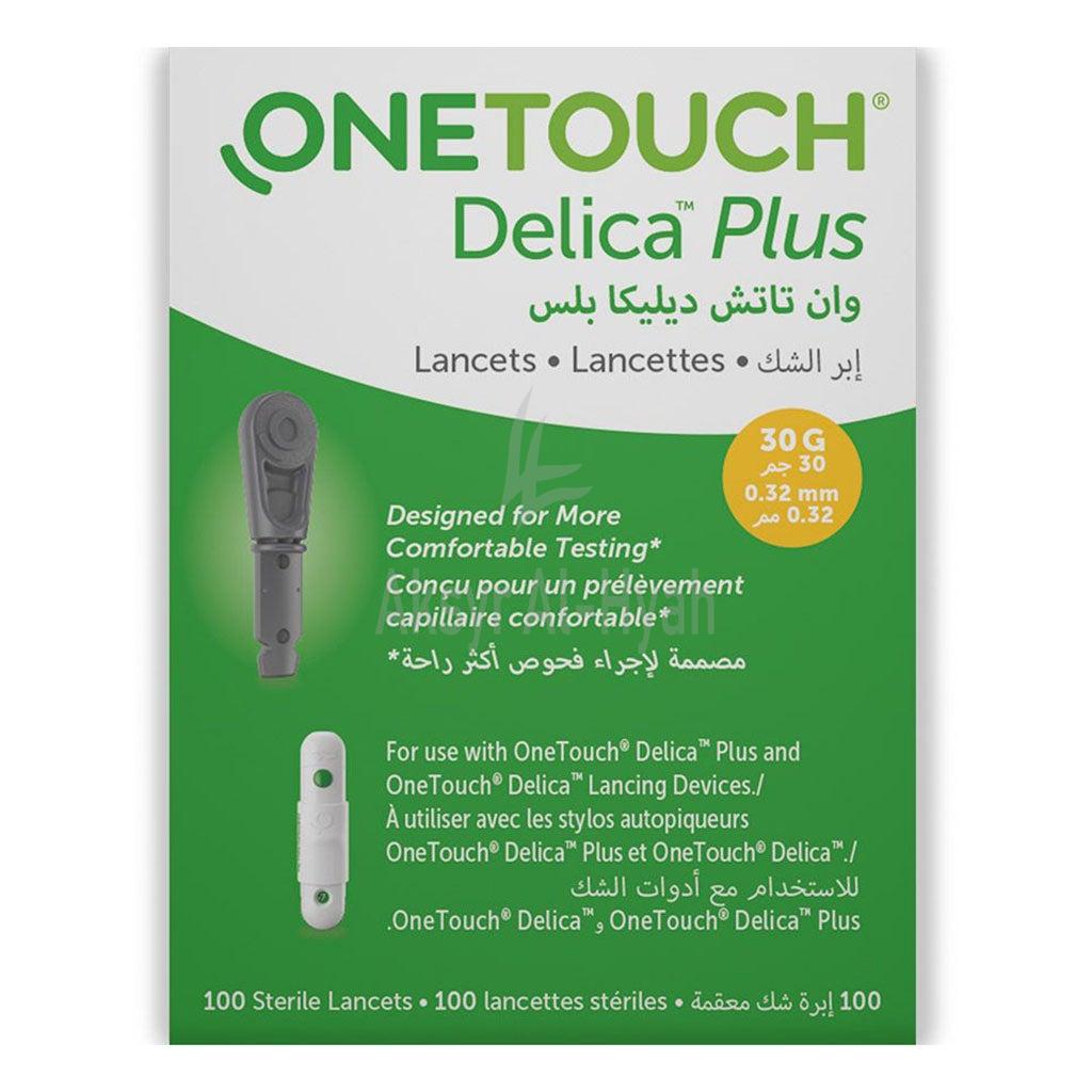OneTouch Delica Plus Lancets 100's