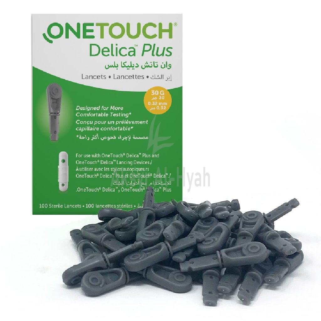 OneTouch Delica Plus Lancets 100's