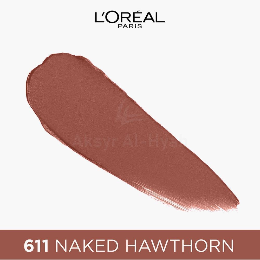 LOREAL COLOR RICHE INT MATTE 611 NAKED HAWTHORN LIPSTICK 1