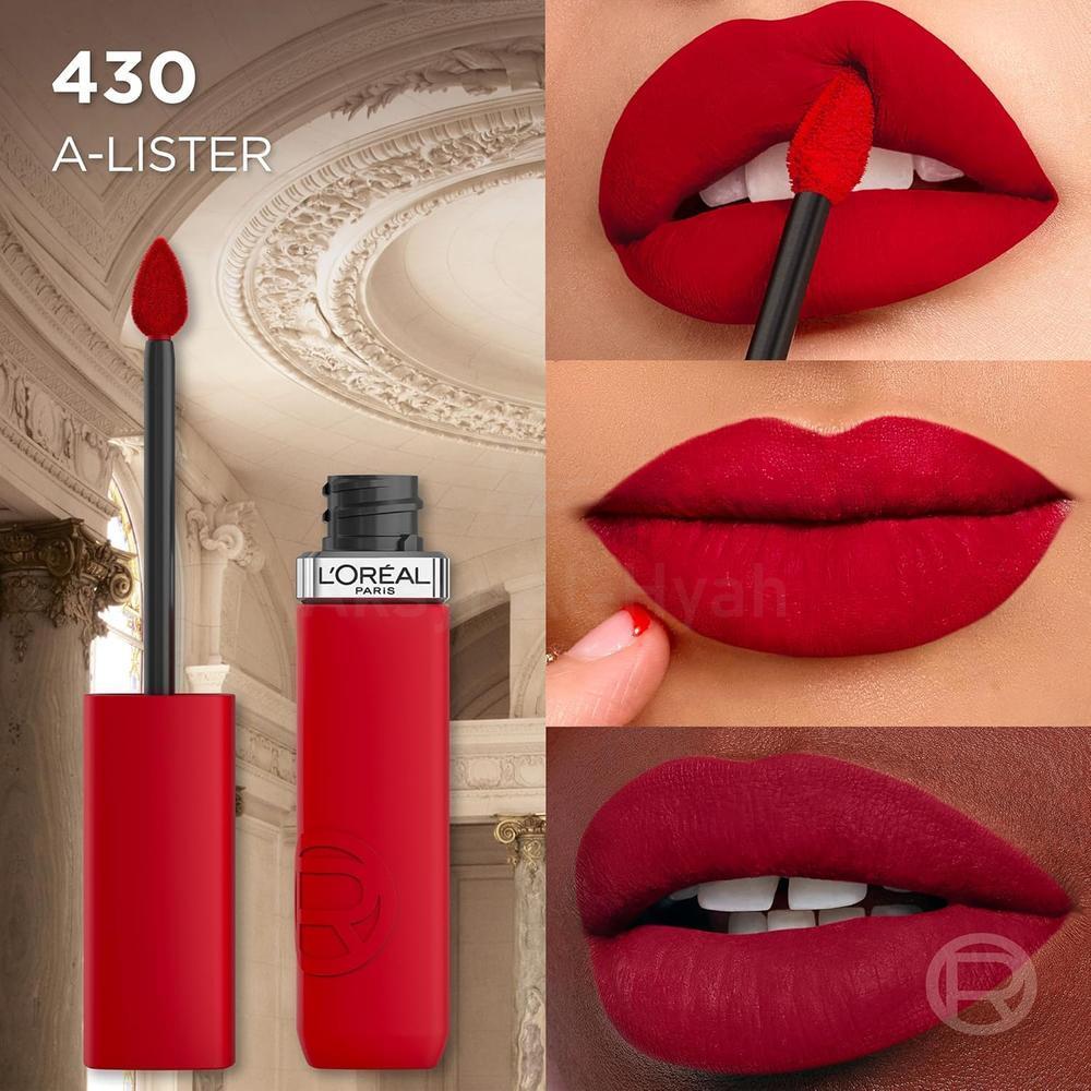 LOREAL MATTE RESISTANCE 430 A-LISTER LIPSTICK 1