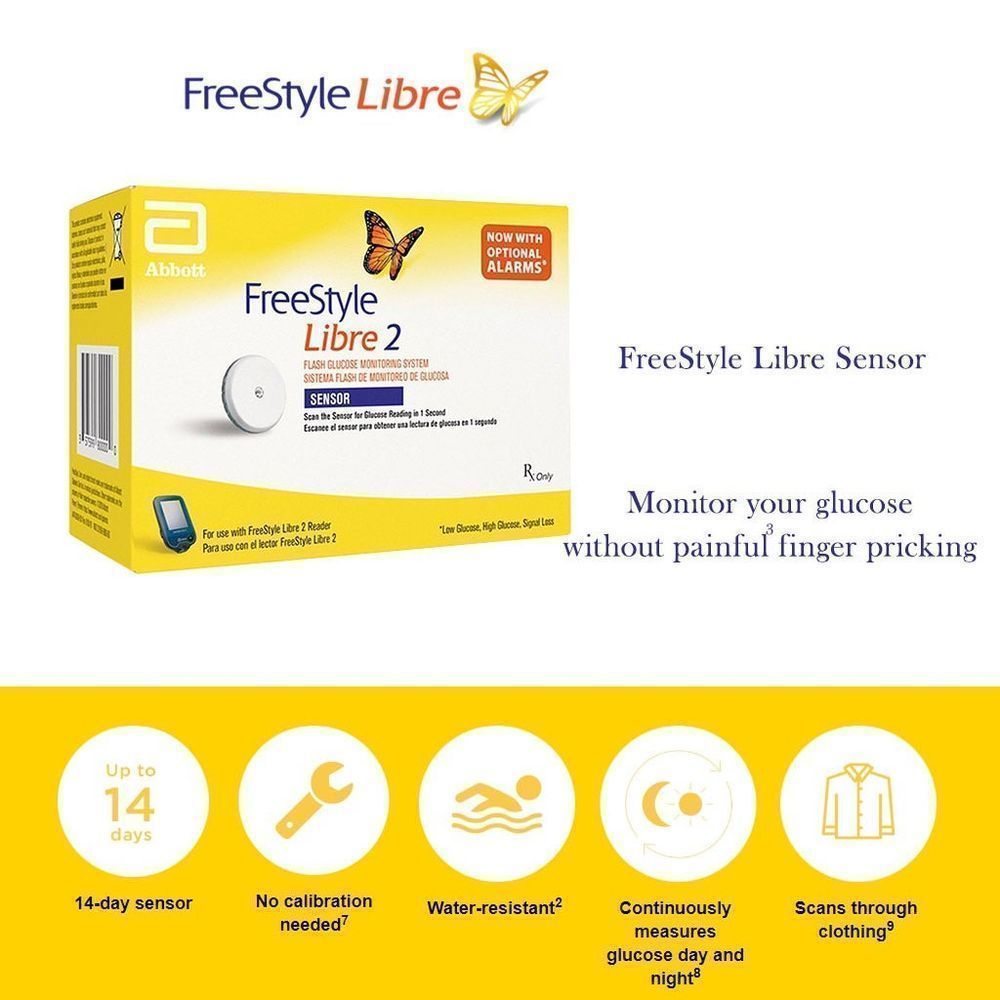 FREESTYLE LIBRE 2 GLUCOSE MONITOR