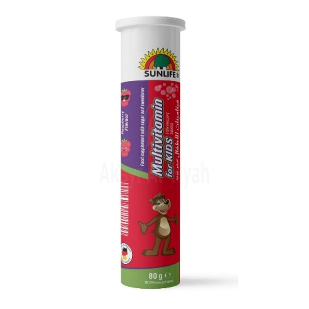 SUNLIFE MULTIVITAMIN FOR KIDS EFF. S/F TABLET 20`S
