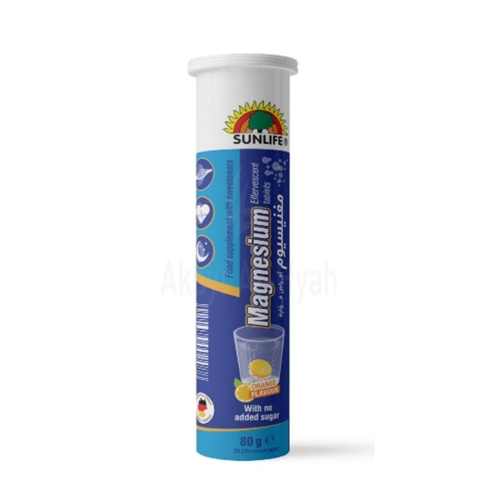 SUNLIFE MAGNESIUM EFF. S/F TABLET 20`S