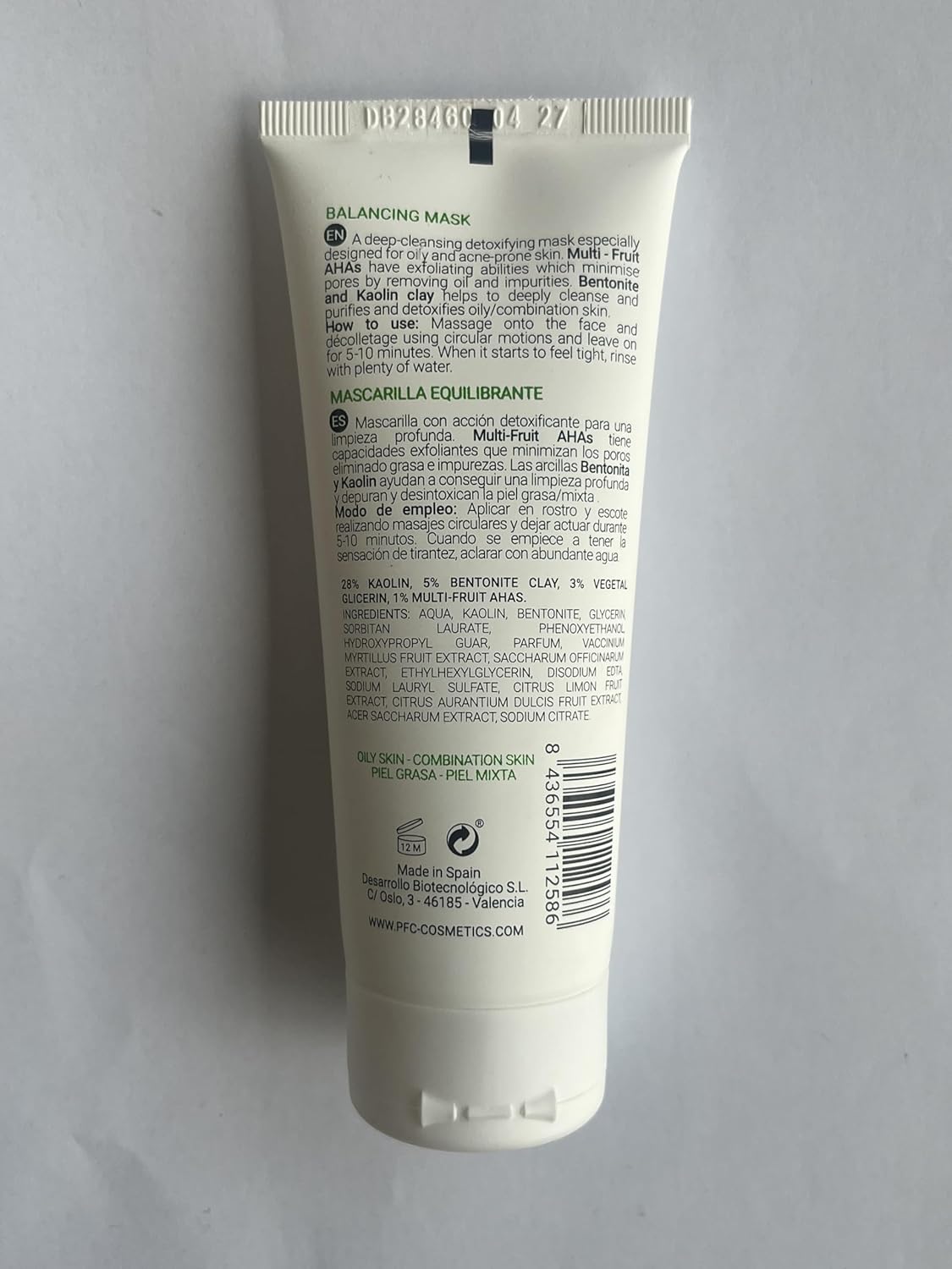 PFC BALANCE CLAY MASK 75ML#19293 3