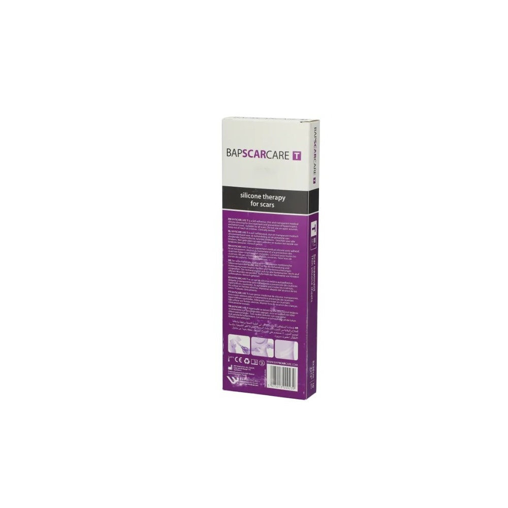 BAP SCARCARE SILICON GEL SHEET 5 X 30CM 10'S #0239