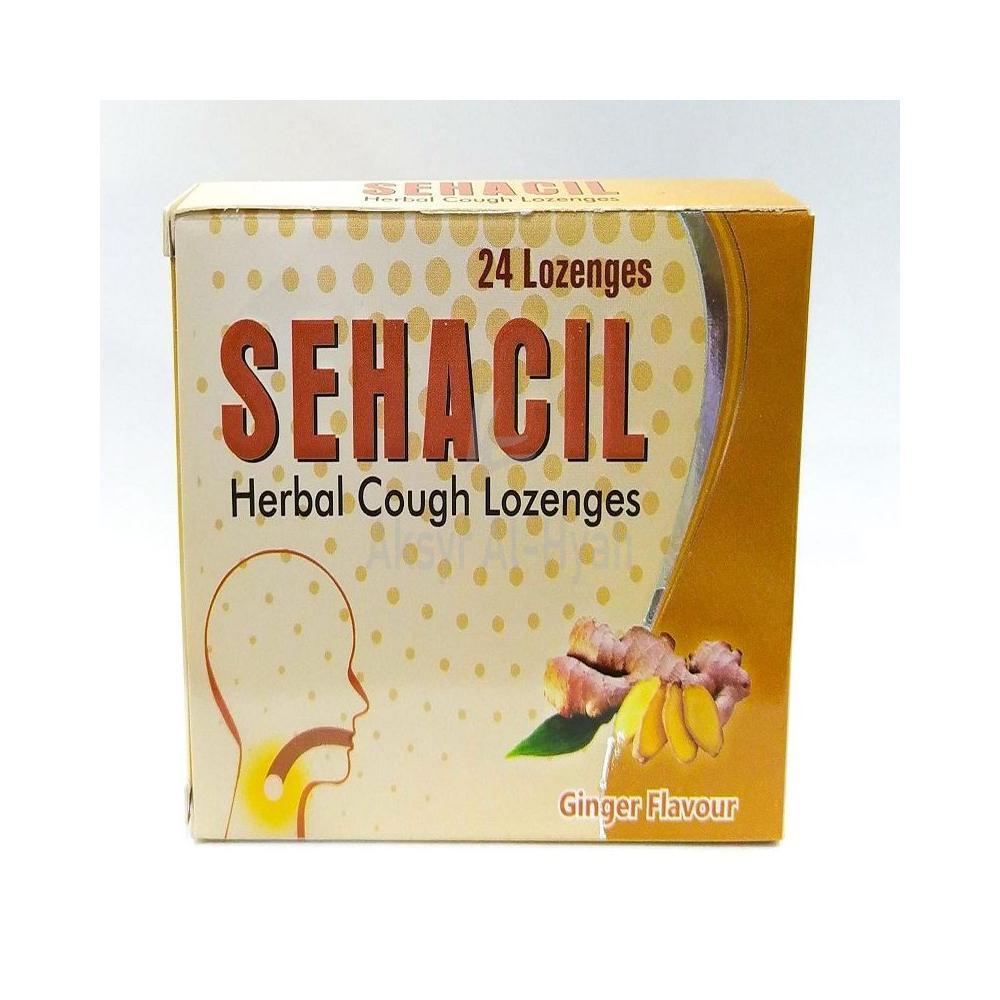 SEHACIL GINGER LOZENGES 24'S