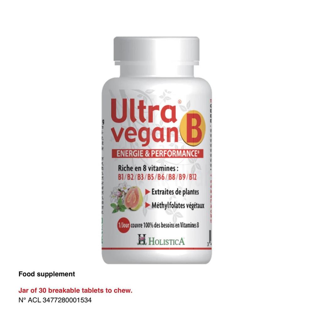 ULTRA VEGAN B 30 CHEWABLE TAB