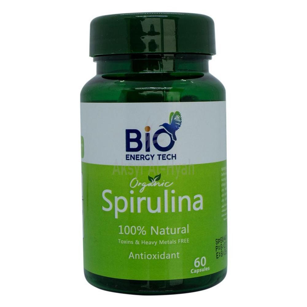 BIOENERGY TECH SPIRULINA CAP 60"S #19550
