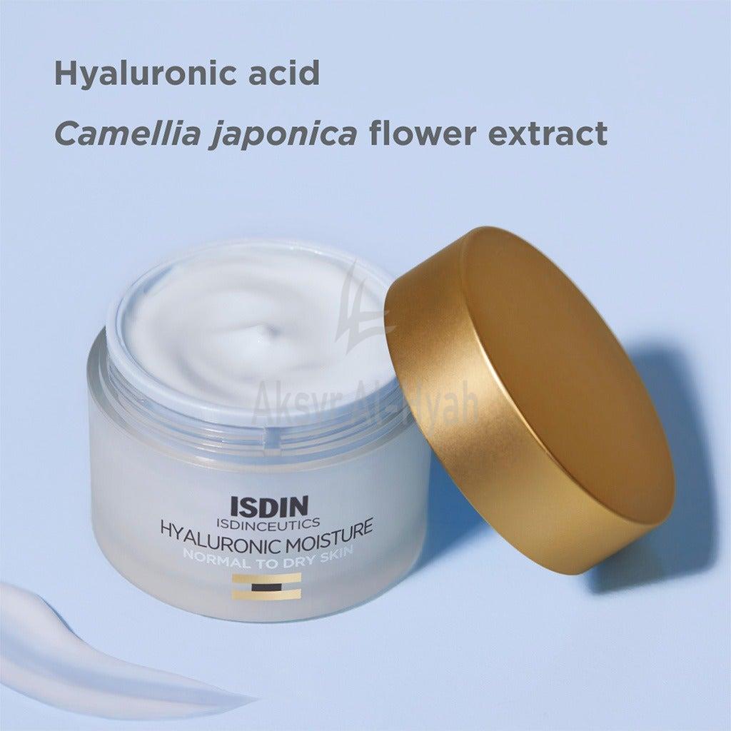ISDIN CEUTICS HYALURONIC MOIST NORMAL TO DRY SKIN CREAM 50G 4