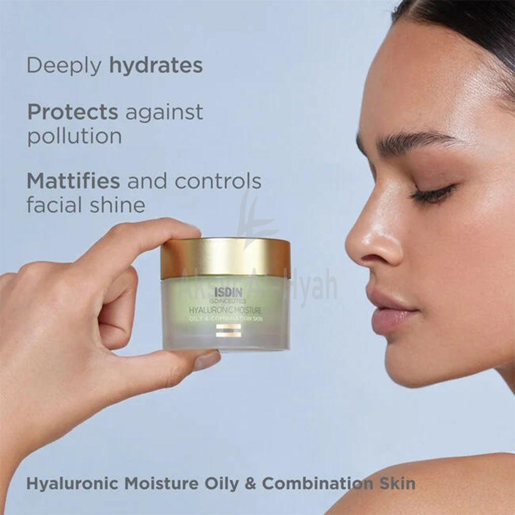 ISDIN CEUTICS HYALURONIC MOIST OILY&COMBI SKIN CREAM 50G 4