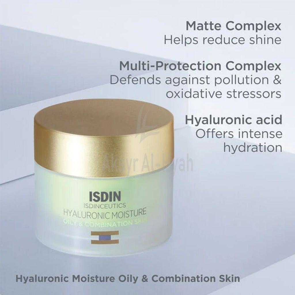 ISDIN CEUTICS HYALURONIC MOIST OILY&COMBI SKIN CREAM 50G 6
