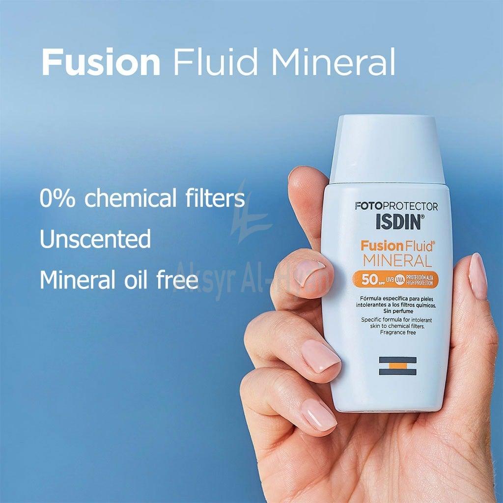 ISDIN FOTOPROTECTOR FUSION FLUID MINERAL 50ML 3