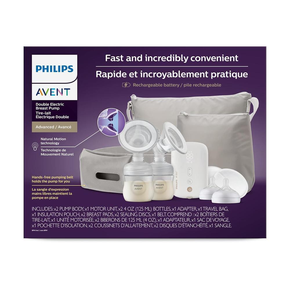 AVENT DOUBLE ELECTRIC BREAST PUMP #398/11#PA606