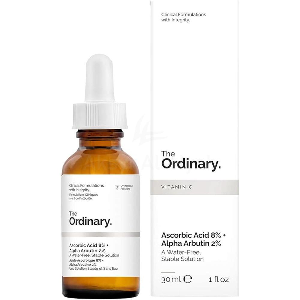 THE ORDINARY ASCORBIC ACID 8%+ALPHA ARBUTIN 2% SLUTION 30ML