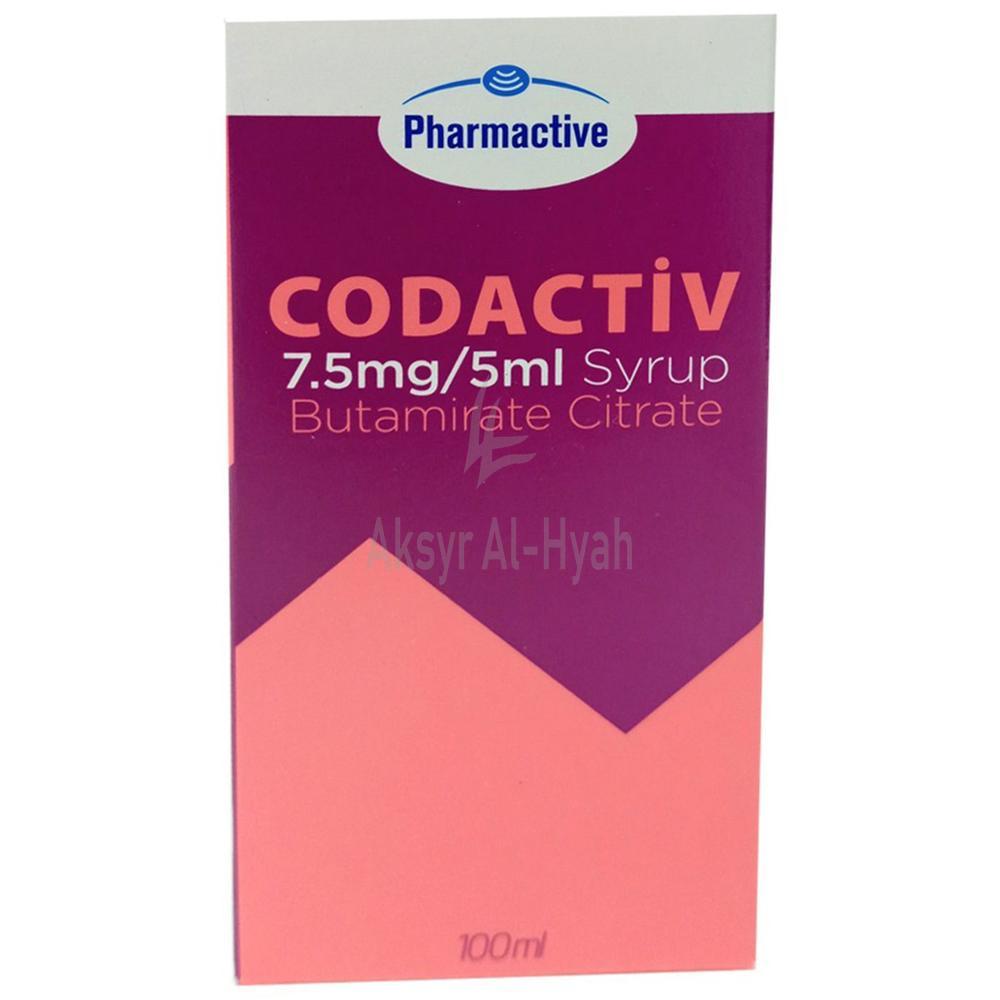 CODACTIVE 7.5MG/5ML SYRUP 100ML