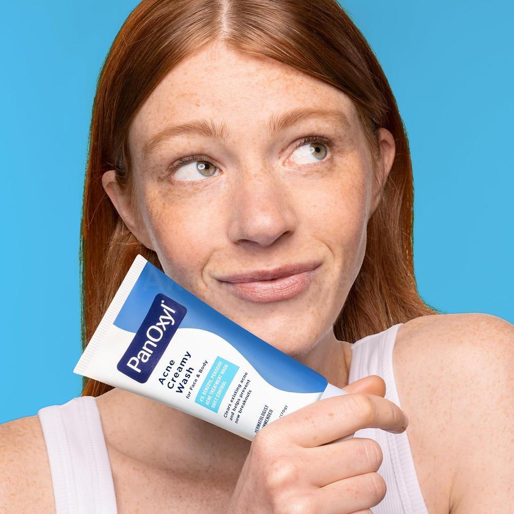 PANOXYL BENZOYL 4% ACNE CREAMY WASH 170G 4