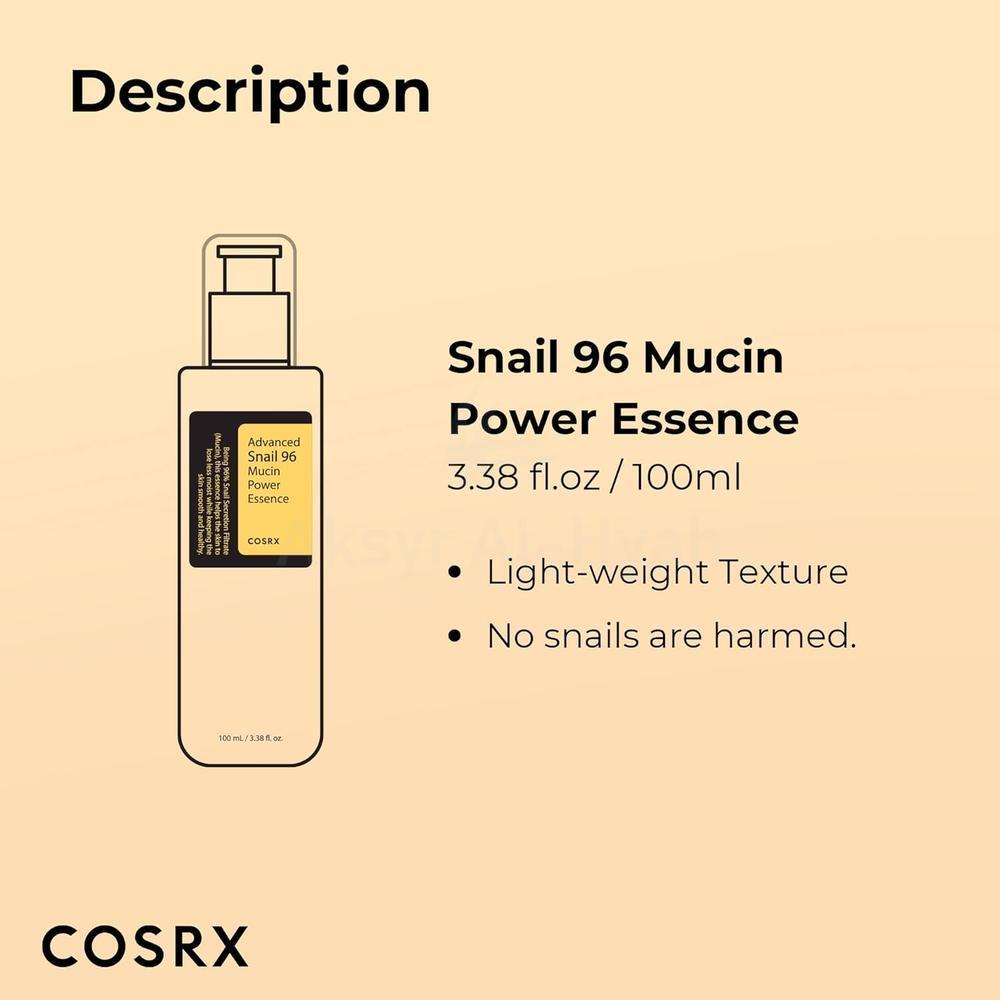 COSRX ADV SNAIL 96 MUCIN POWER ESSENCE 100ML 6