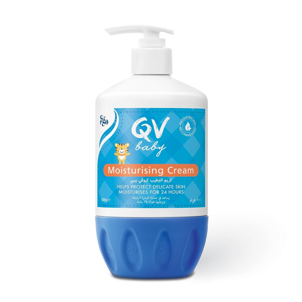 EGO QV BABY MOISTURISING CREAM PUMP 500G#582000
